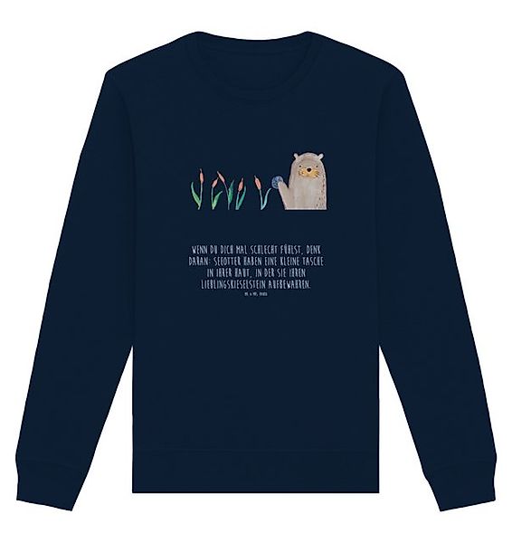 Mr. & Mrs. Panda Longpullover Otter Stein Größe XL - French Navy - Geschenk günstig online kaufen