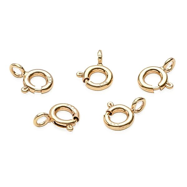 NKlaus Schmuckset 5 x Federring Verschluss günstig online kaufen