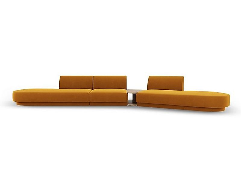 Micadoni Sofa Miley, modular 5-Sitzer ohne Armlehnen günstig online kaufen