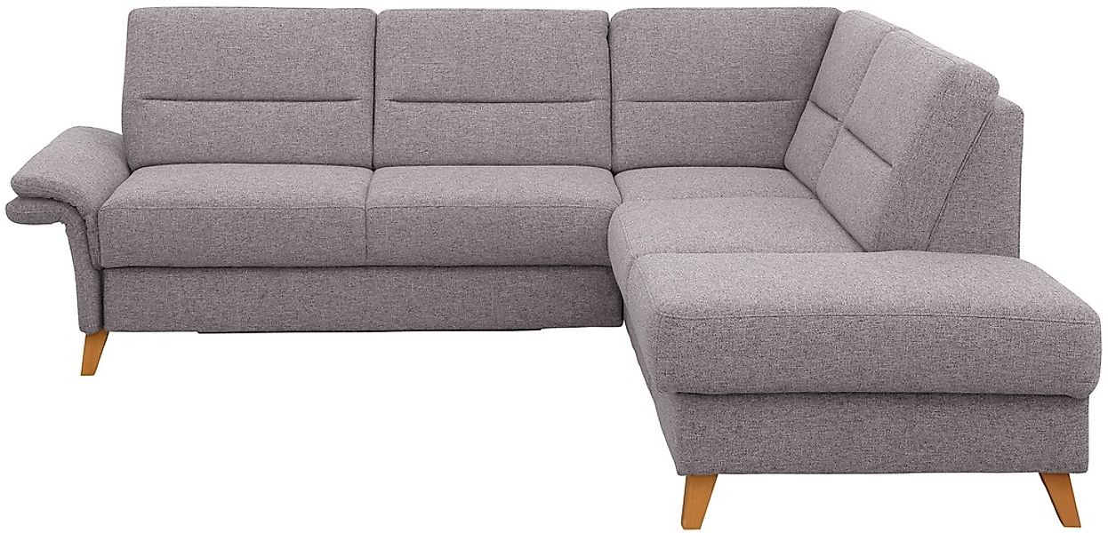 Home affaire Ecksofa »Westerland L-Form« Federkern-Polsterung, wahlweise mi günstig online kaufen