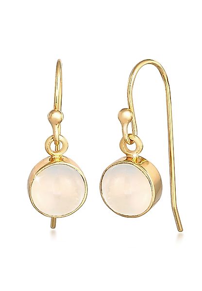 Elli Paar Ohrhänger Mondstein Moon Rund günstig online kaufen