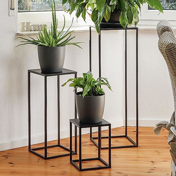 Gravidus Blumenständer 3er Set Metallpodest im günstig online kaufen