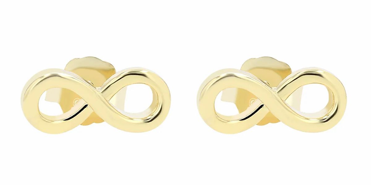 Adelia´s Paar Ohrhänger "Damen Ohrringe – Ohrstecker Unendlichkeitszeichen günstig online kaufen