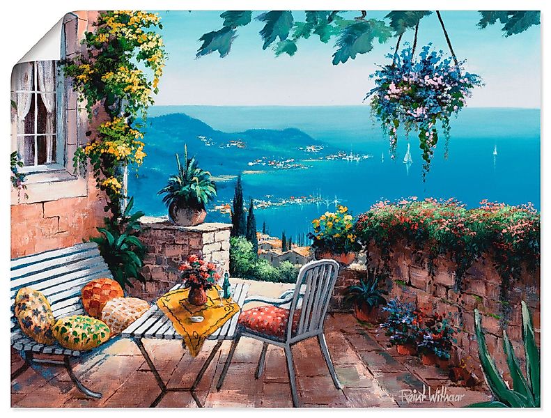 Artland Wandbild Zeiten der Ruhe, Garten günstig online kaufen