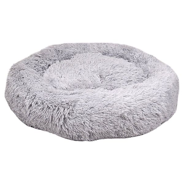 Flamingo Tierbett Hundebett Krems rund hellgrau günstig online kaufen