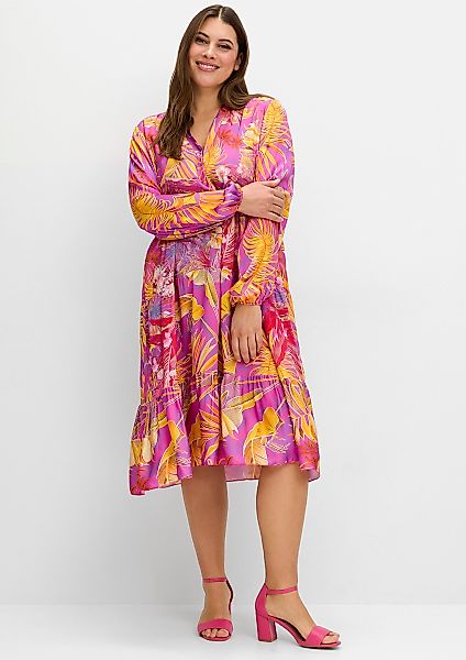 Sheego Etuikleid Stufenkleid günstig online kaufen