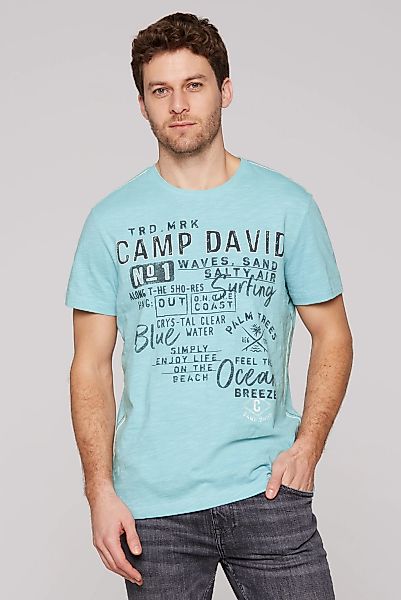 CAMP DAVID Rundhalsshirt, aus Baumwolle günstig online kaufen