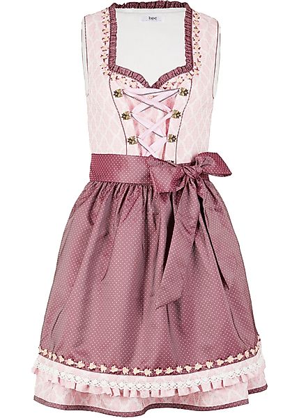 Dirndl mit Schürze, kniefrei (2-tlg. Set) günstig online kaufen