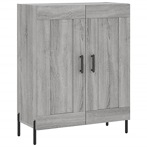vidaXL Sideboard Grau Sonoma 69,5x34x90 cm Holzwerkstoff 830210 günstig online kaufen