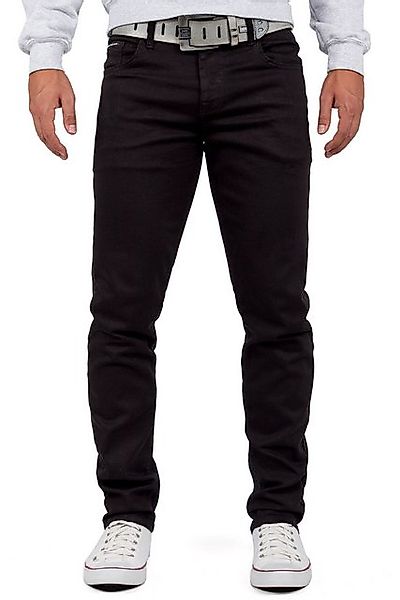 Cipo & Baxx Slim-fit-Jeans Casual Hose BA-CD533 Schwarz W40/L30 (1-tlg) mit günstig online kaufen