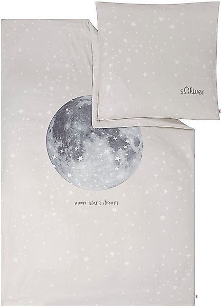 s.Oliver Kinderbettwäsche Satinbettwäsche s.Oliver Junior Mond, günstig online kaufen