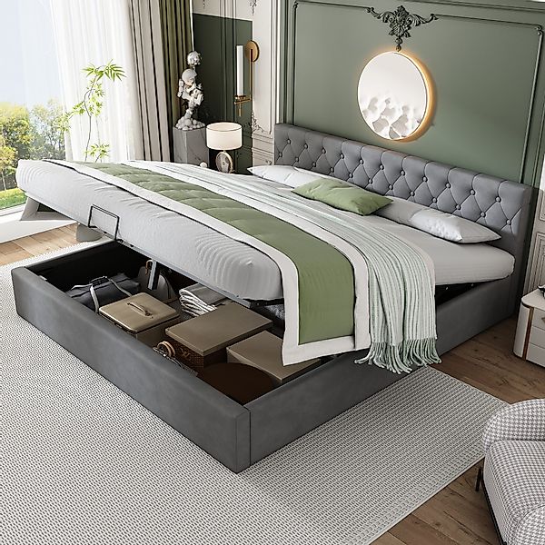HAUSS SPOLE Polsterbett Polsterbett Hydraulisch Doppelbett günstig online kaufen