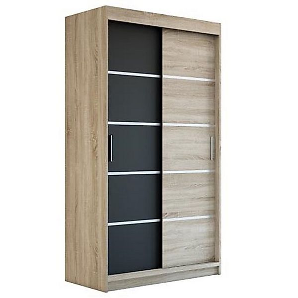 A&J MöbelLand GmbH Schwebetürenschrank PARIS 2-türig Schrank (Kostenlose Li günstig online kaufen