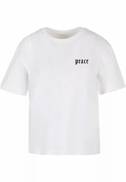 Miss Tee T-Shirt "Miss Tee Damen Girls Peace Hand Tee" günstig online kaufen