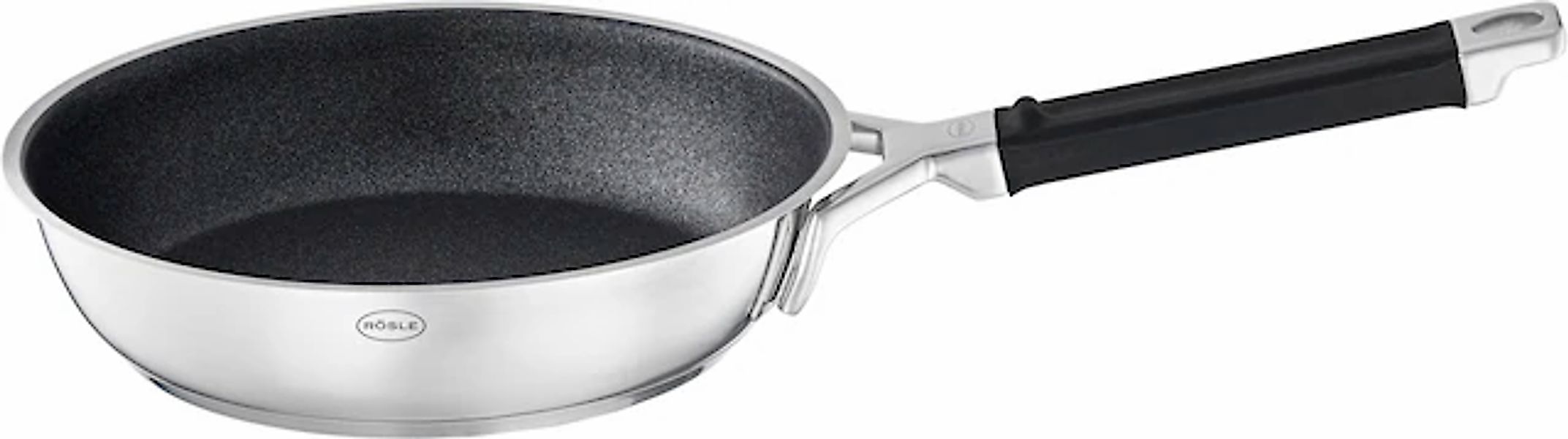 RÖSLE Bratpfanne »SILENCE PRO« Edelstahl 18/10 1 Stk. tlg. kratzfeste Premi günstig online kaufen