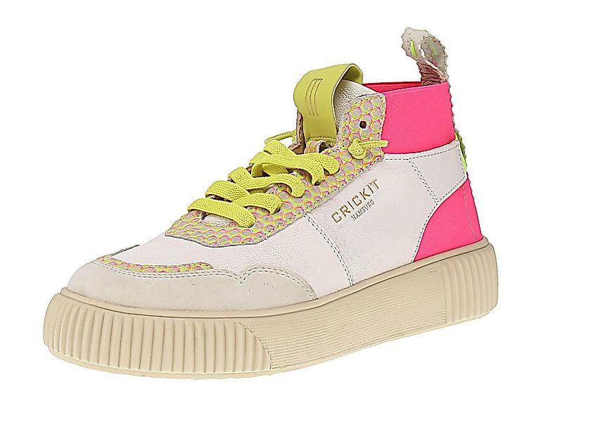 CRICKIT Crickit Rebeka - Damen Sneaker - Weiss-Pink Sneaker günstig online kaufen