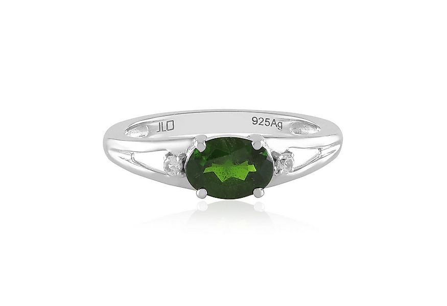 Cavill Silberring Cavill Ring 0,74 ct Diopsid oval mit Zirkon, 925 Silber p günstig online kaufen