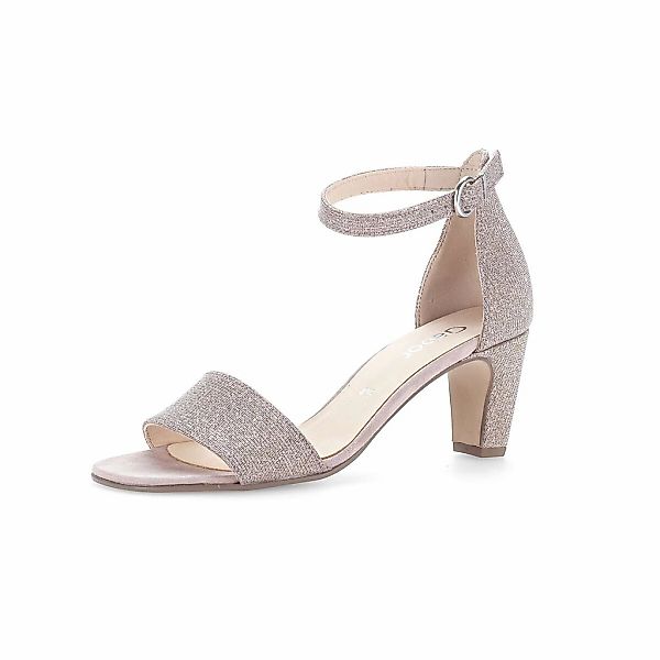 Gabor Riemchensandale "Riemchensandale Materialmix Leder/Lederimitat" günstig online kaufen