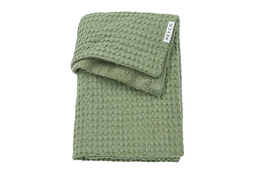 Babydecke Olive Green, Meyco Baby, 75x100cm günstig online kaufen