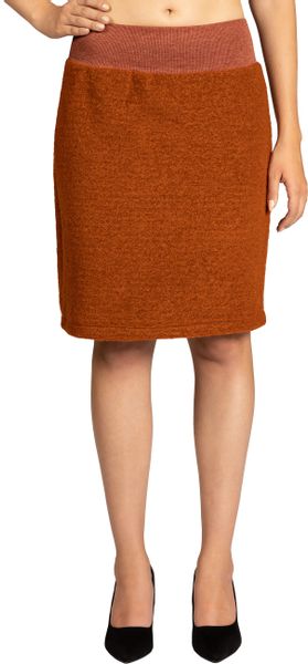 Caspar Bleistiftrock RO031 Damen Winter Bleistift günstig online kaufen