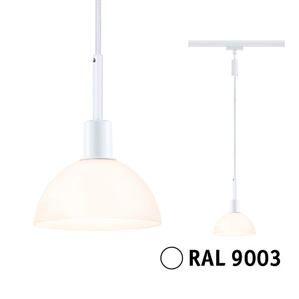 Paulmann "URail Pendel Sarrasani E14 max. 20W dimmbar 230V Signalweiß" günstig online kaufen