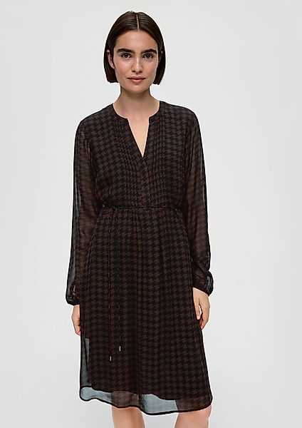 s.Oliver BLACK LABEL Minikleid Kleid aus günstig online kaufen