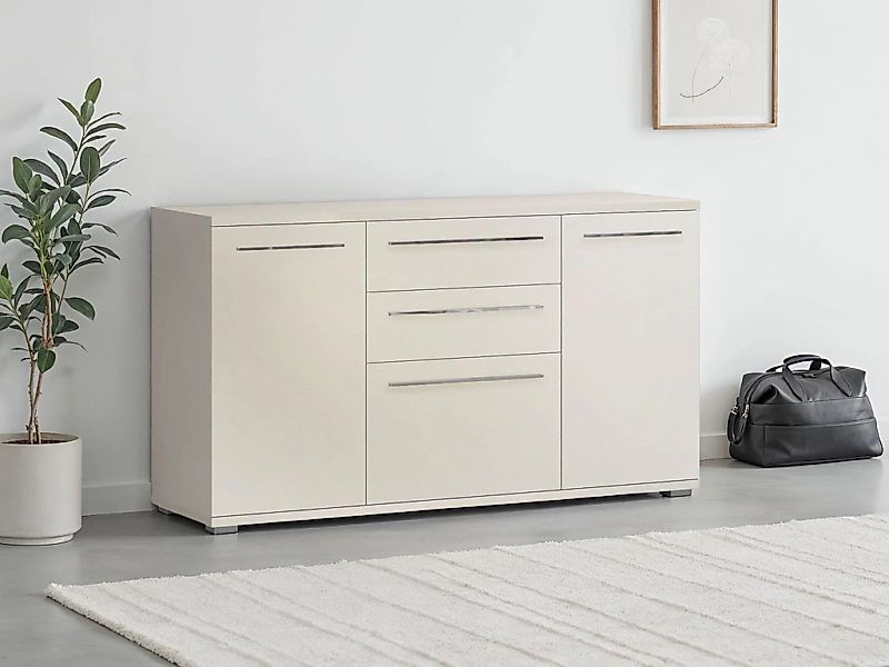 Places of Style Kommode "Piano", (H/B/T): 64,6/180/45,2cm), UV lackiert, So günstig online kaufen