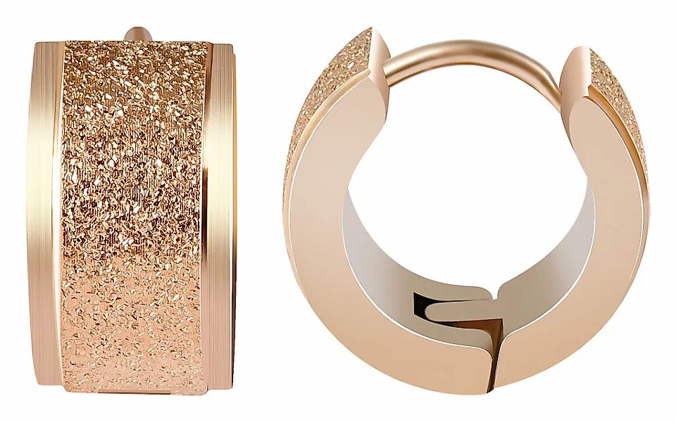 Adelia´s Klappcreolen "Damen Ohrringe – Klappcreole aus Edelstahl" Ideal al günstig online kaufen