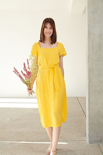 Midi Kleid Eglantine Aus Viskose günstig online kaufen