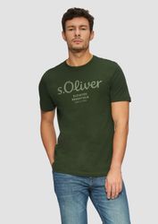 s.Oliver T-Shirt mit Logo-Print Rundhals, kurzarm günstig online kaufen