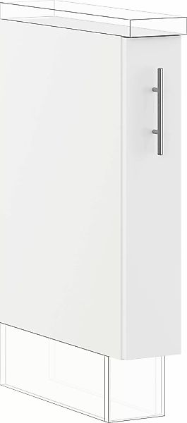 IMPULS KÜCHEN Auszugsunterschrank ""Prag und Valencia", Breite/Höhe: 15/72, günstig online kaufen