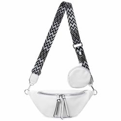 ITALYSHOP24 Bauchtasche Damen Brusttasche Crossover Umhängetasche günstig online kaufen