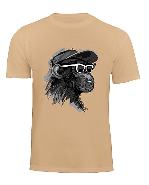 Cotton Prime® T-Shirt mit Affenmotiv - günstig online kaufen