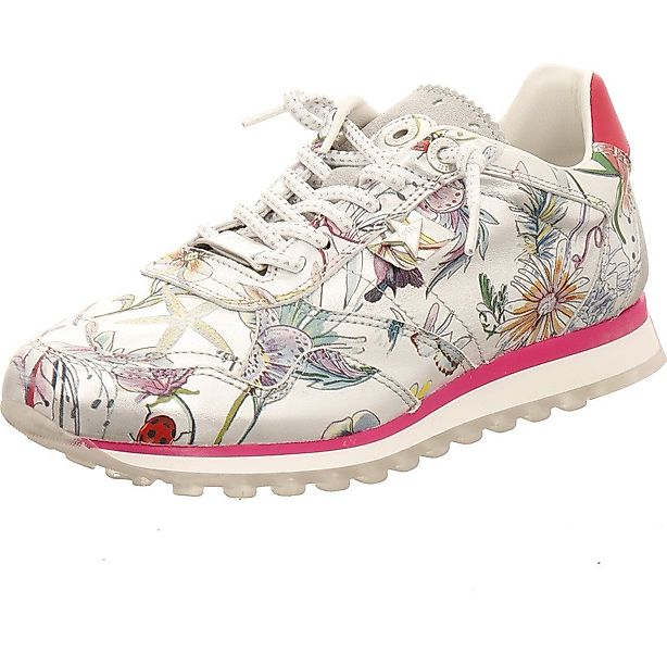 Cetti C848 Sra flower metal silver Schnürschuh günstig online kaufen