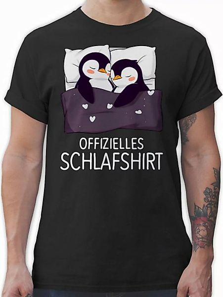 Shirtracer T-Shirt Offizielles Schlafshirt Pinguin Pärchen Geschenk I Pärch günstig online kaufen