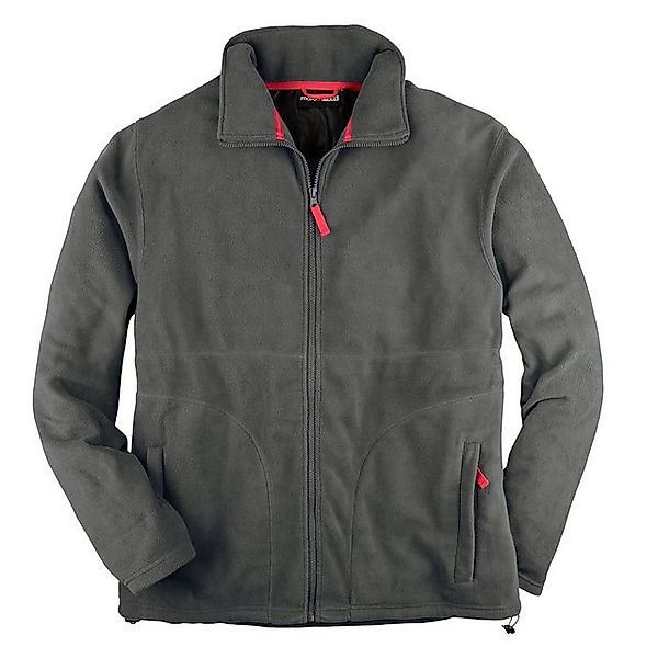 marc & mark Fleecejacke Marc & Mark Fleecejacke Übergöße grau günstig online kaufen