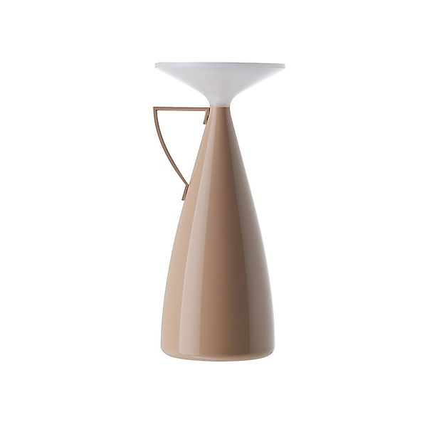 Kartell LED-Akku-Tischleuchte Camomille, beige, Höhe 24 cm günstig online kaufen