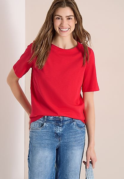 Cecil T-Shirt mit U-Boot-Ausschnitt günstig online kaufen