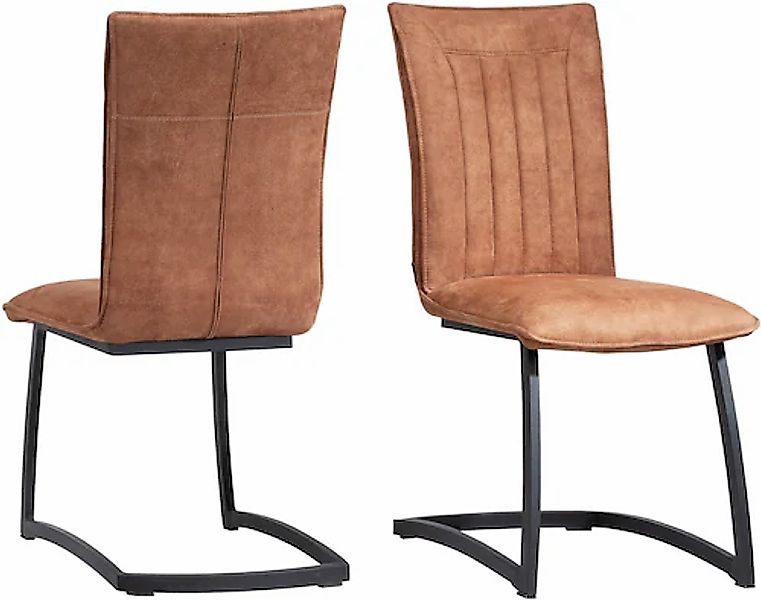 OMG Design Freischwinger »Amara«, (Set), 1 St., Stoff, Esszimmerstuhl, Küch günstig online kaufen