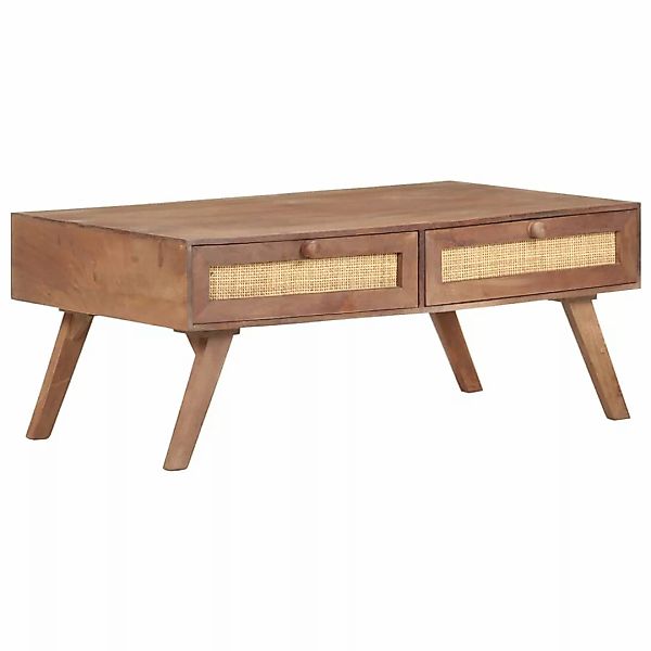 Couchtisch 100x60x40 Cm Mango Massivholz günstig online kaufen