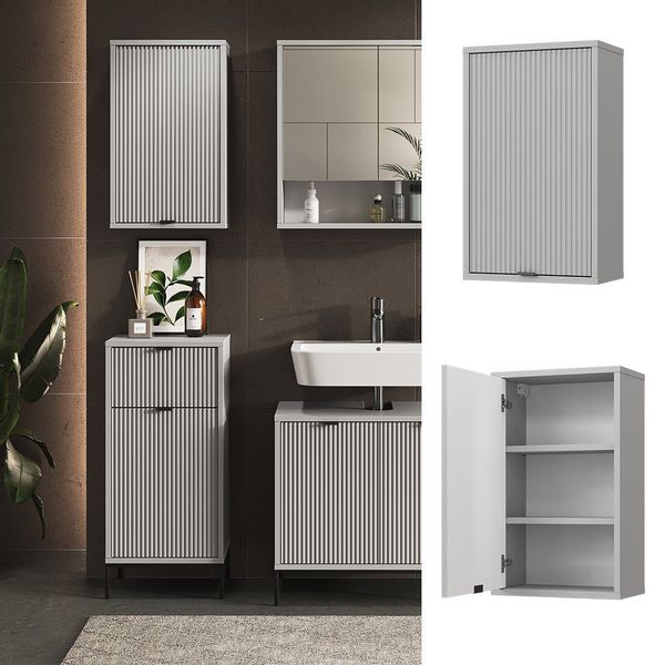 Vicco Hängeschrank Eliza, Grau, 40 x günstig online kaufen