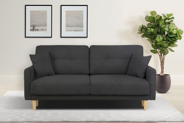 Home affaire 2-Sitzer "TRIPLO mit Wellenunterfederung, Maße B/T/H: 165/100/ günstig online kaufen