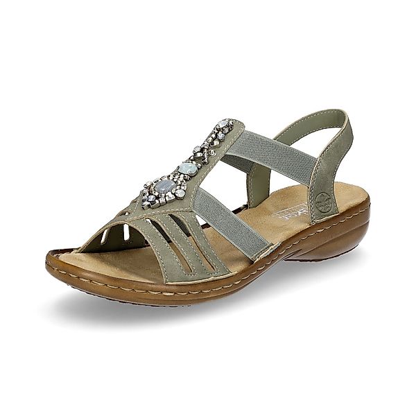Rieker Rieker Damen Riemchensandale mintgrün Sandale günstig online kaufen