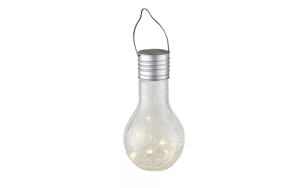 Solar-Glasbirne ¦ transparent/klar ¦ Maße (cm): H: 17  Ø: 9 Lampen & Leucht günstig online kaufen