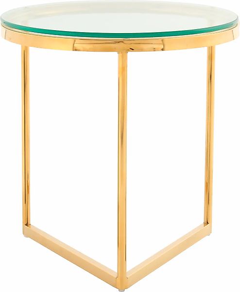 Kayoom Beistelltisch "Wynona 225, in stilvollem Design,mit dreieckiger Grun günstig online kaufen