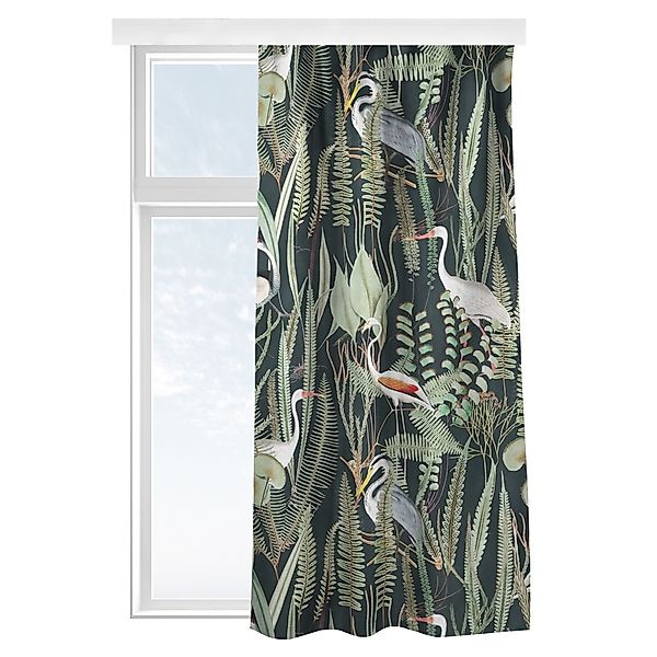 Bilderdepot24 Vorhang Gardine Aquarell Tropisch Modern günstig online kaufen
