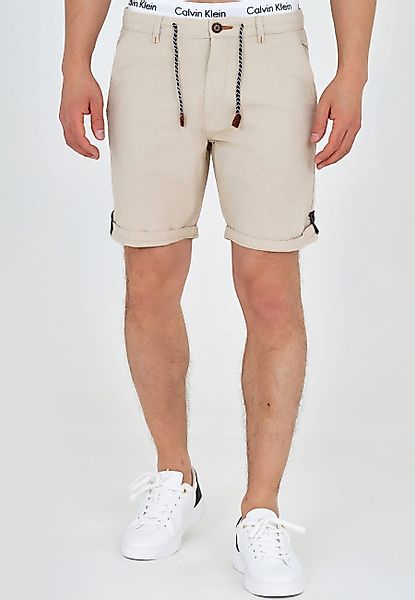 Indicode Chinoshorts Beauvals,elastischem Bund mit Kordelzug, günstig online kaufen