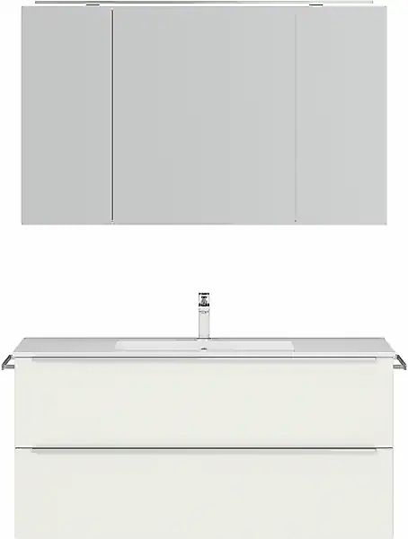 nobilia® Badmöbel-Set »Levere« vormontiert, mit Soft-Close, 2 Stk. tlg. günstig online kaufen