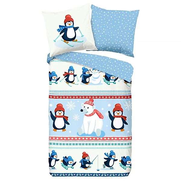 good morning Kinderbettwäsche »Penguins«, (2 tlg.) günstig online kaufen