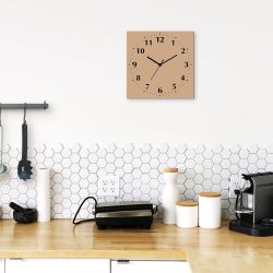 Artland Wanduhr »Uni Trendfarben« wahlweise mit Quarz- oder Funkuhrwerk, la günstig online kaufen